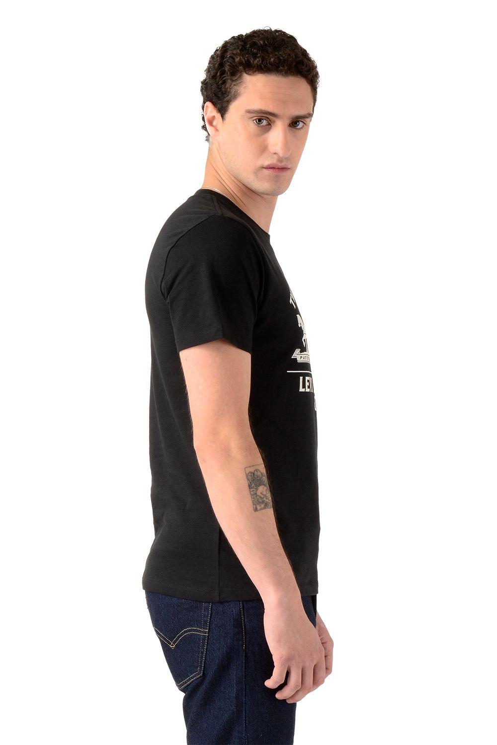Polera Hombre Graphic Crewneck Tee Negro Levis 22491-1914-1