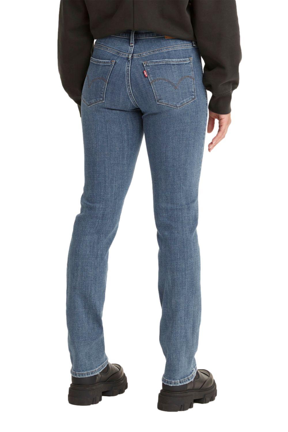 Jeans Mujer 314 Shaping Straight Azul Levis 19631-0148-2