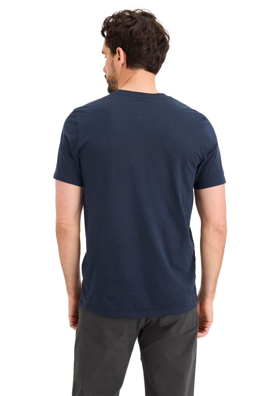 Polera Hombre Graphic Tee Slim Fit Azul A1103-0333-2