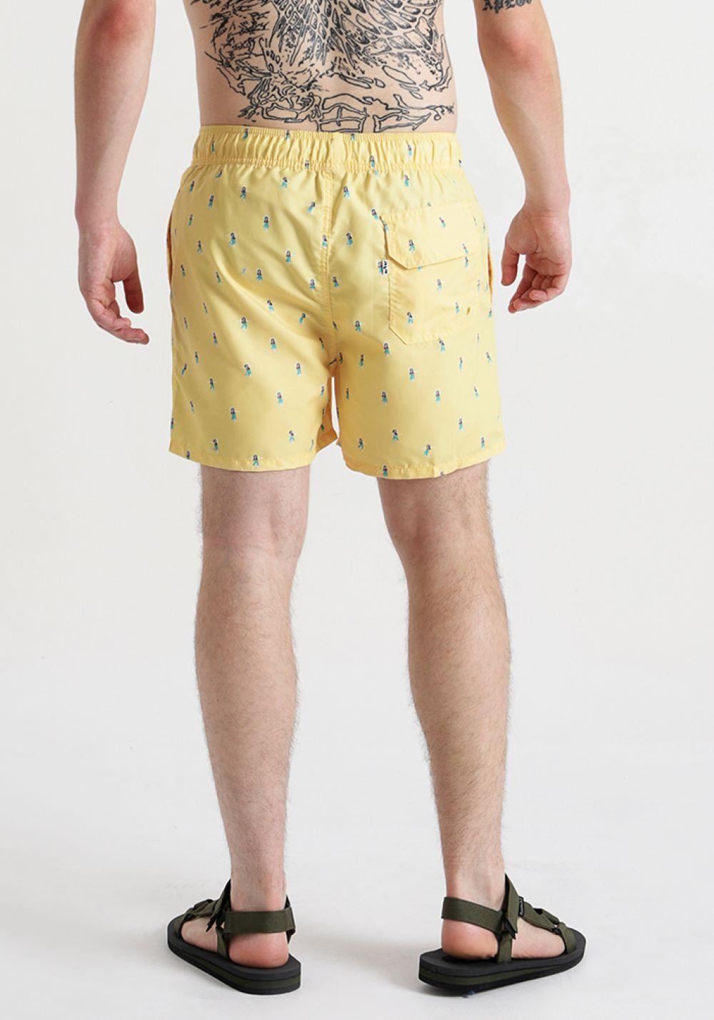 Traje de Baño Hombre Corto Amarillo Levis 55432-9106-2