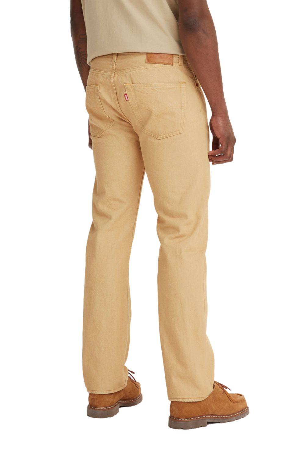 Jeans Hombre 501 Original Fit Beige Levis 00501-3352-2