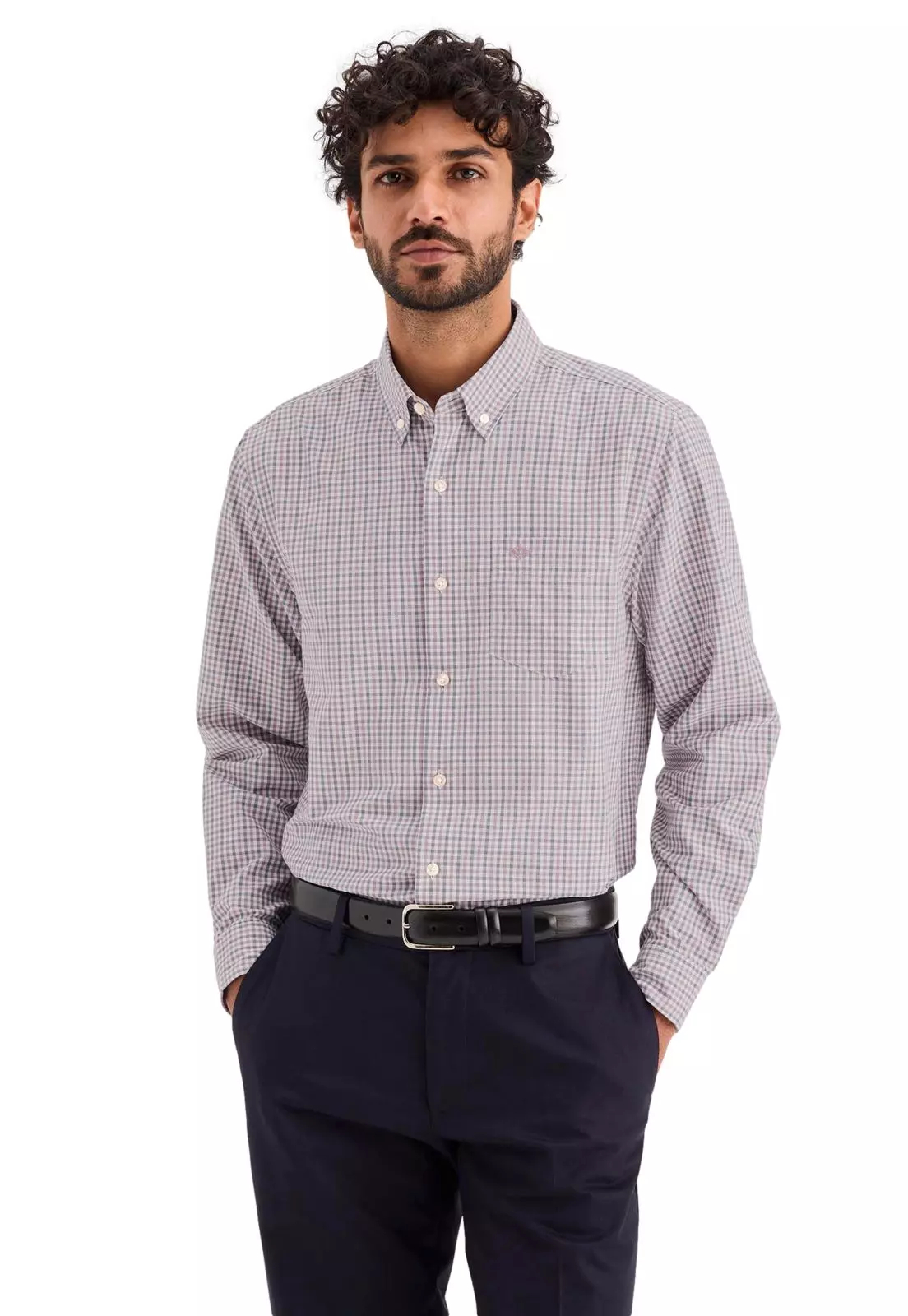 Camisa Hombre Woven Refine Classic Fit Lucent White 52798-1242-0