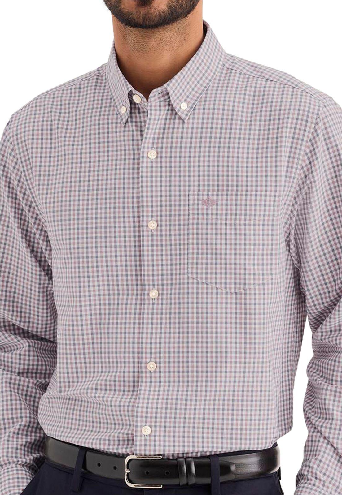 Camisa Hombre Woven Refine Classic Fit Lucent White 52798-1242-1