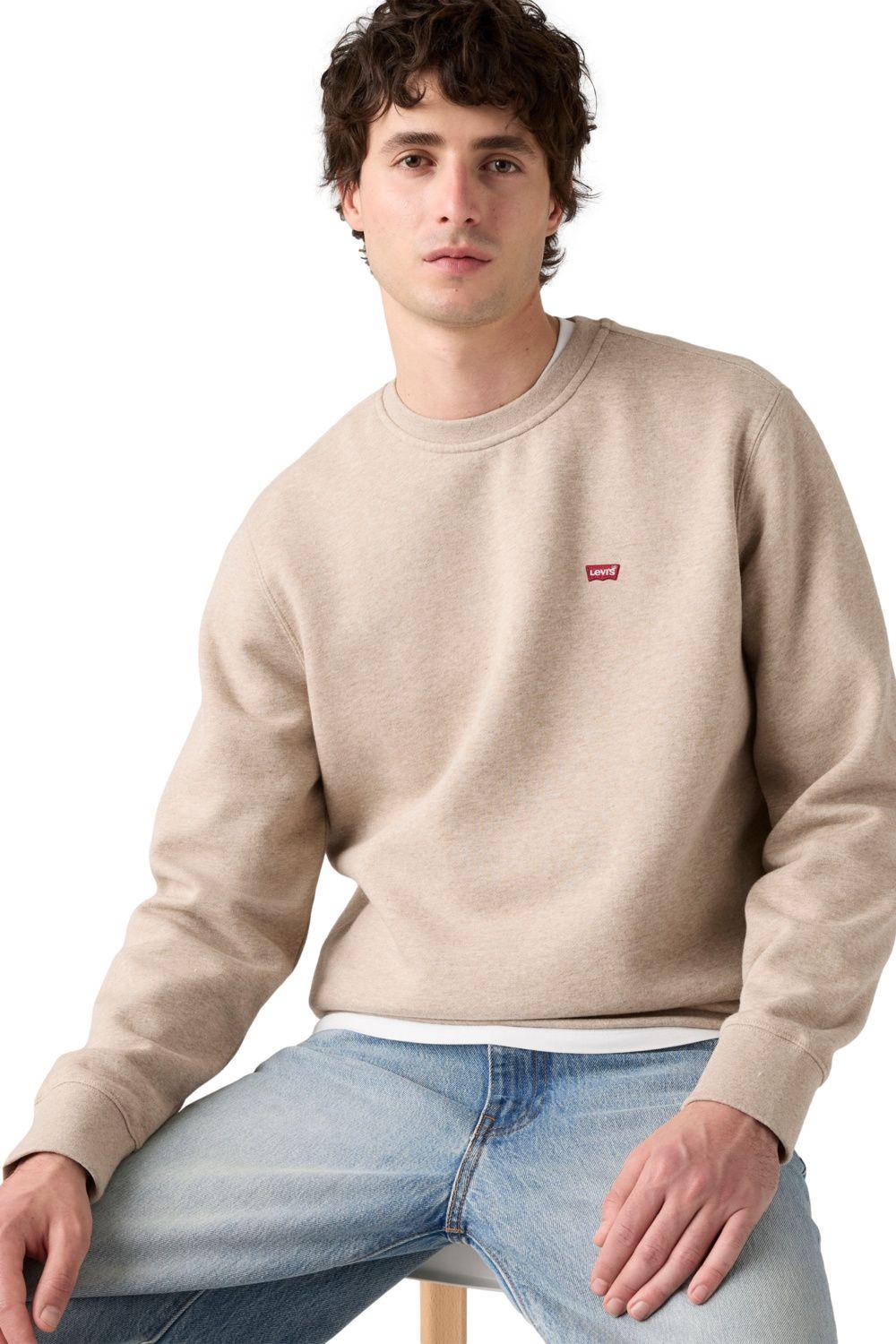 Polerón Hombre Core Crew Sweatshirt Beige Levis 34257-0062-2