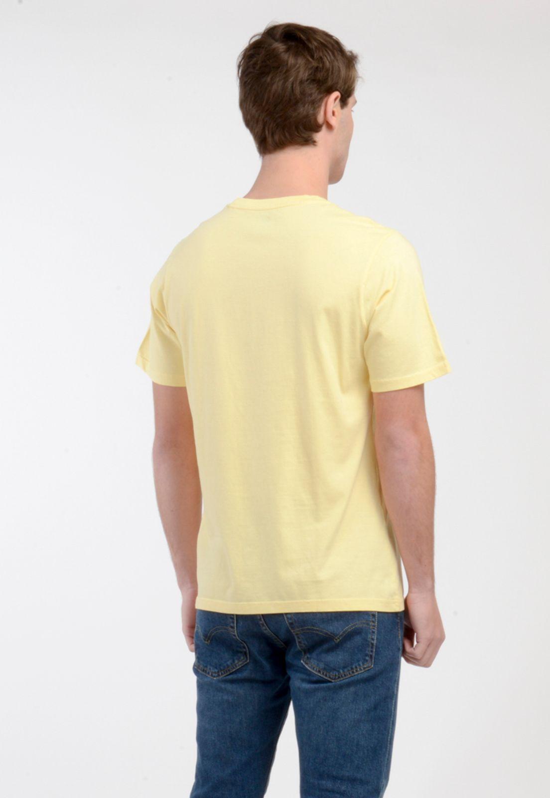 Polera Hombre Cuello Redondo Amarilla Levis 16143-0708-1