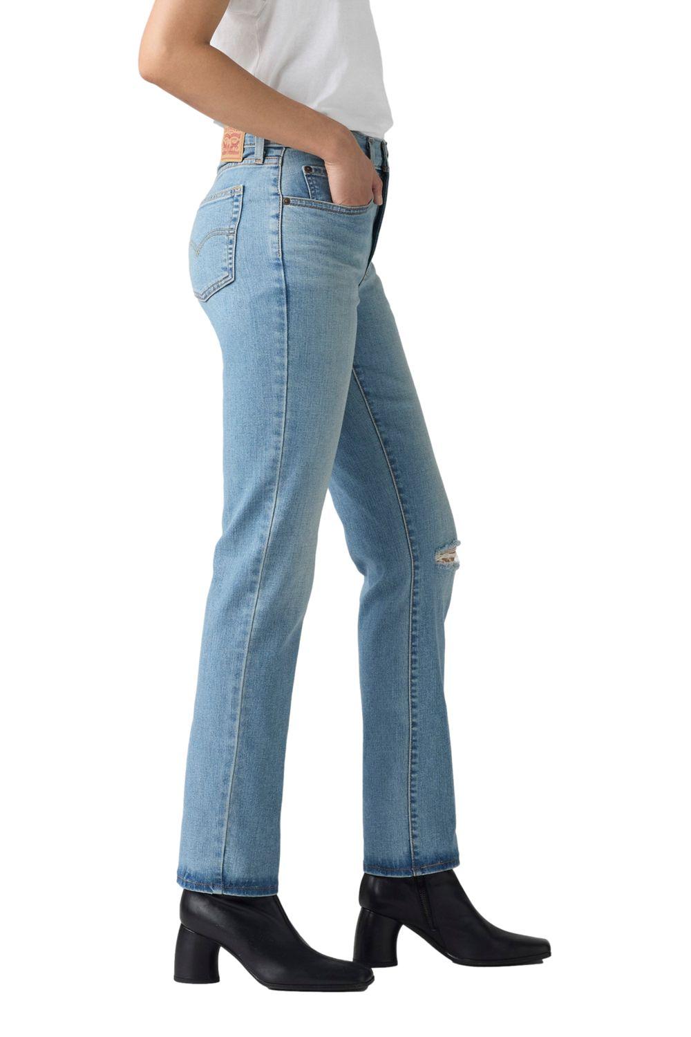 Jeans Mujer 724 High Rise Straight Celeste Levis 18883-0399-1