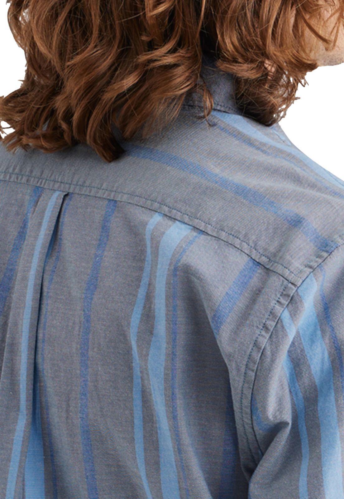 Camisa Hombre Oxford Regular Fit Indigo A3139-0037-3