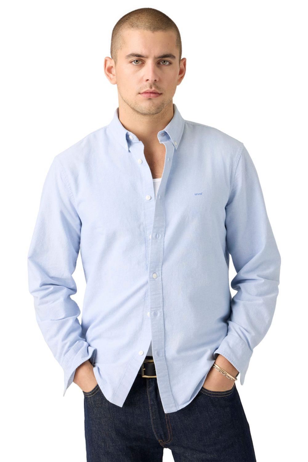 Camisa Hombre Authentic Button Down Celeste Levis A7210-0050-2