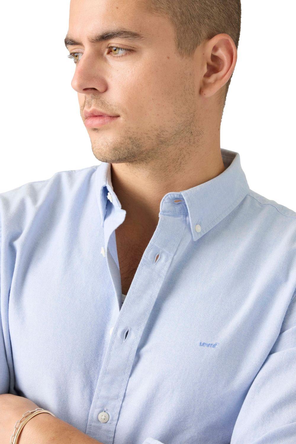 Camisa Hombre Authentic Button Down Celeste Levis A7210-0050-3