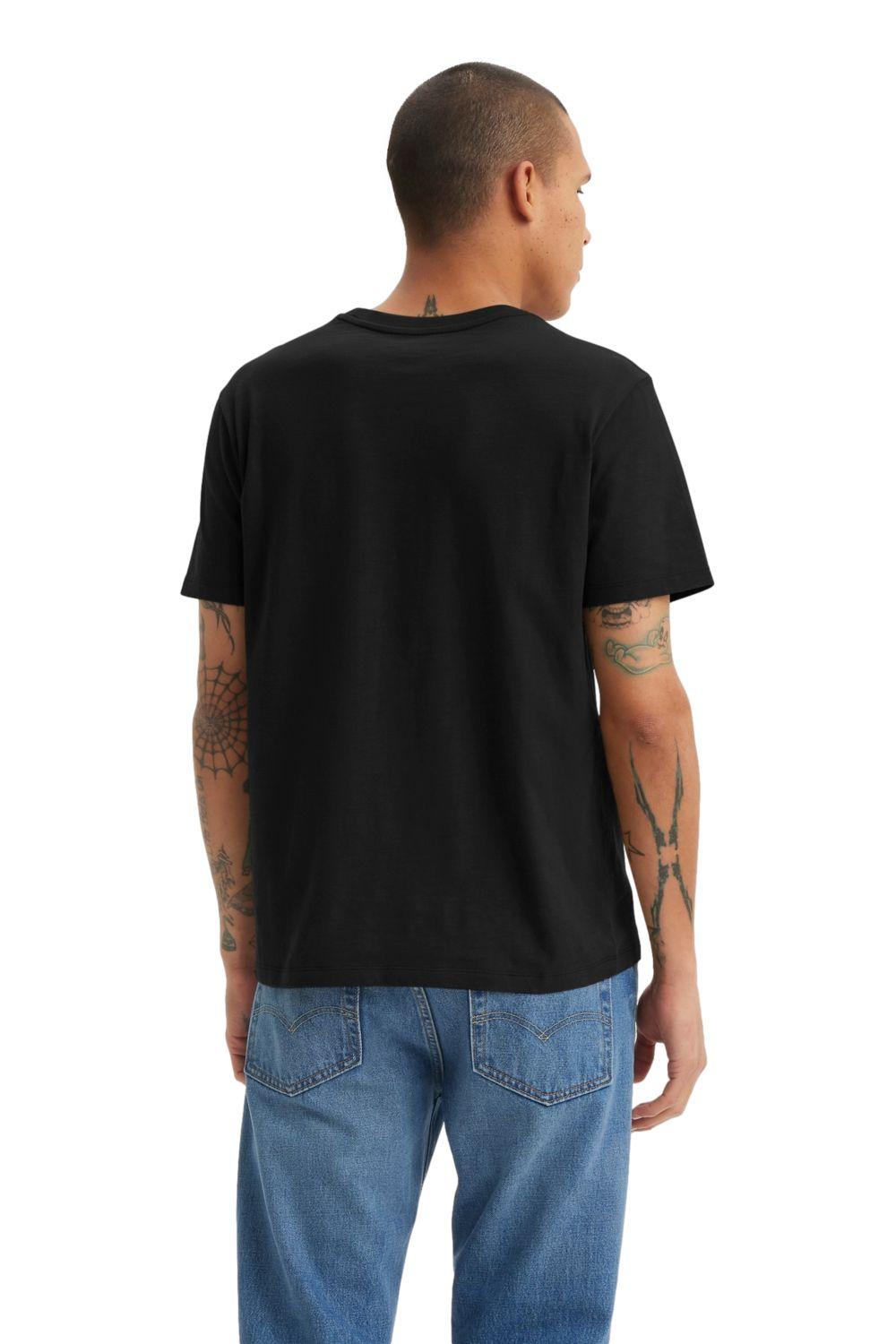 Polera Hombre The Hw Pocket Tee Negro Levis A8605-0001-1