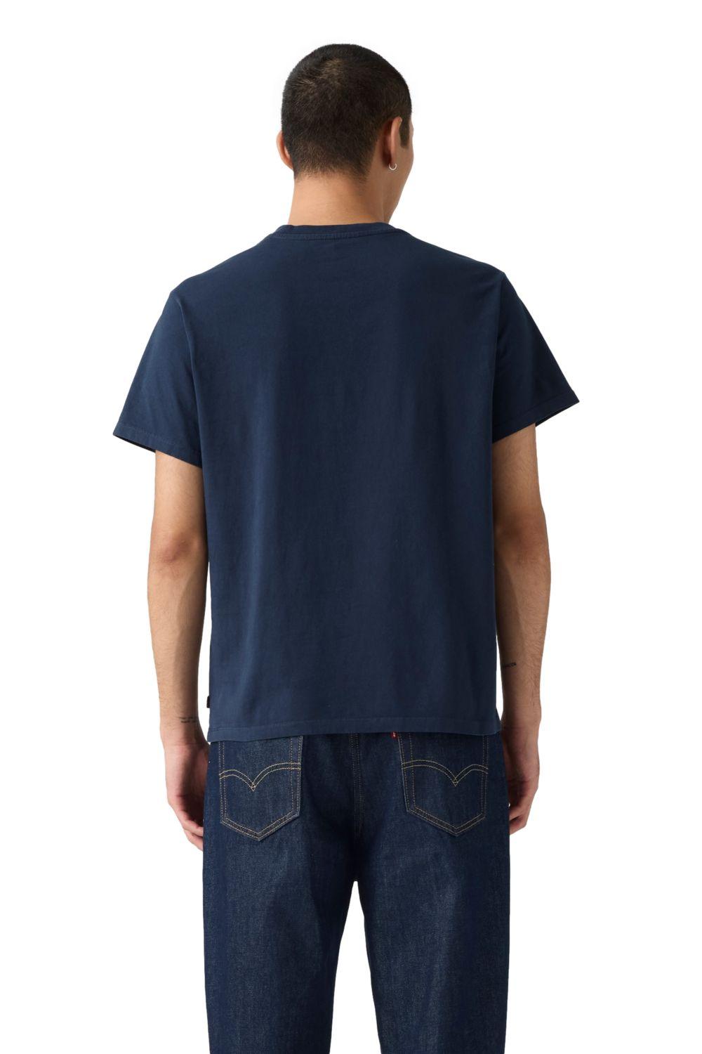 Polera Hombre Softee Azul Levis 005H0-0040-1