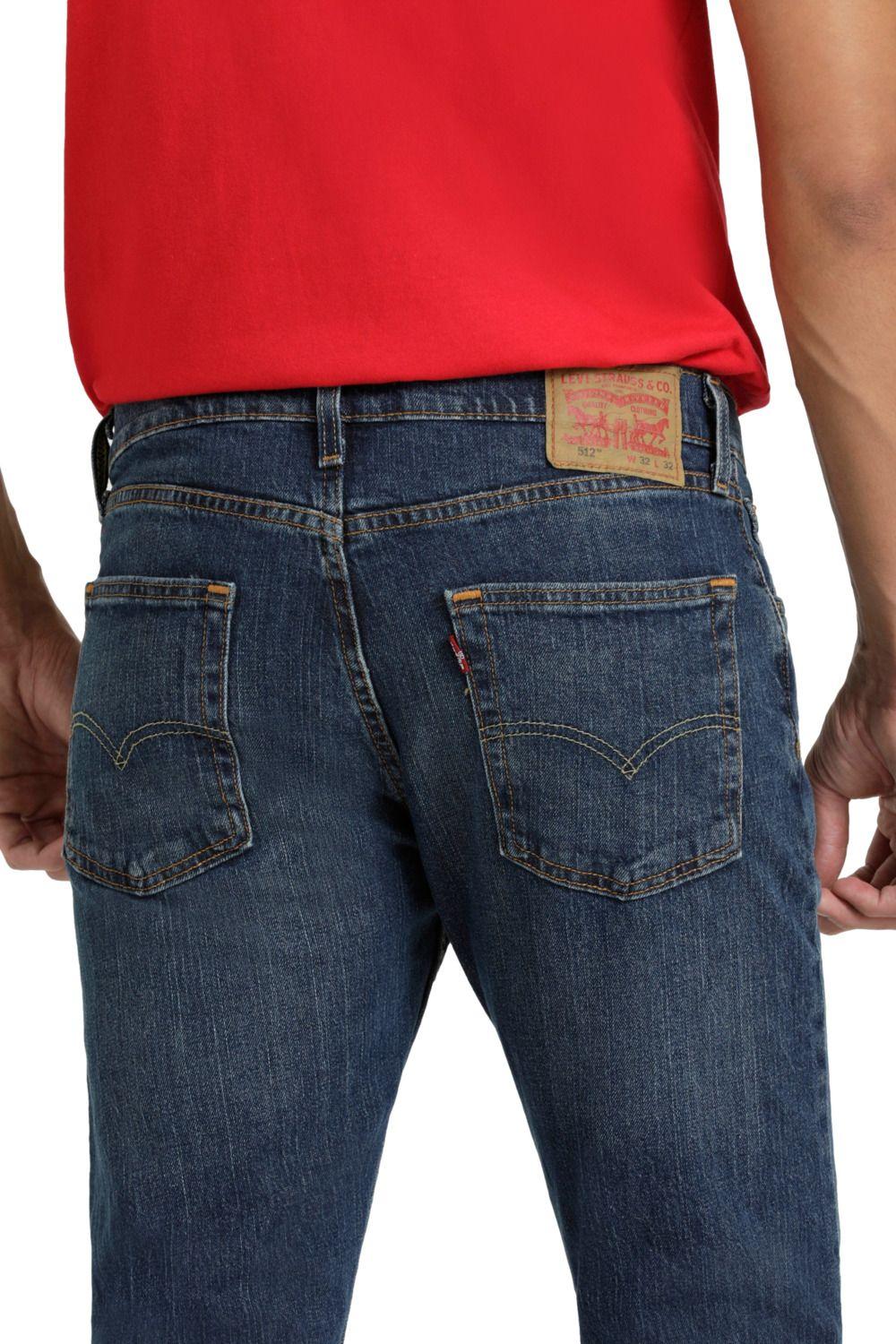 Jeans Hombre 512 Slim Taper Azul Levis 28833-1222-4