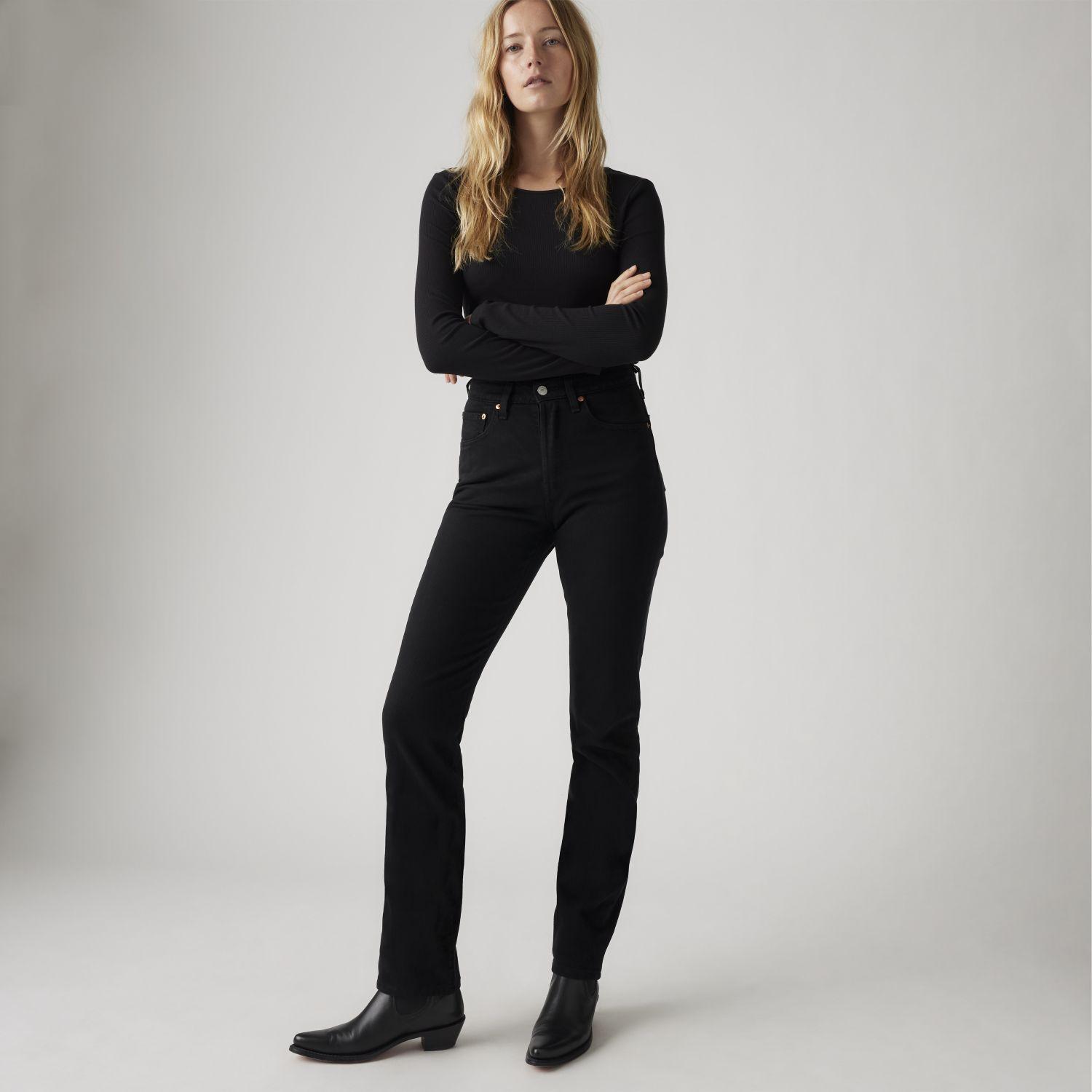 Jeans Mujer 501 Negro Levis 12501-0548-1