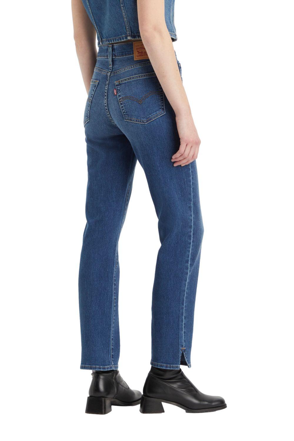 Jeans Mujer 724 High Rise Straight Azul Levis 18883-0295-2