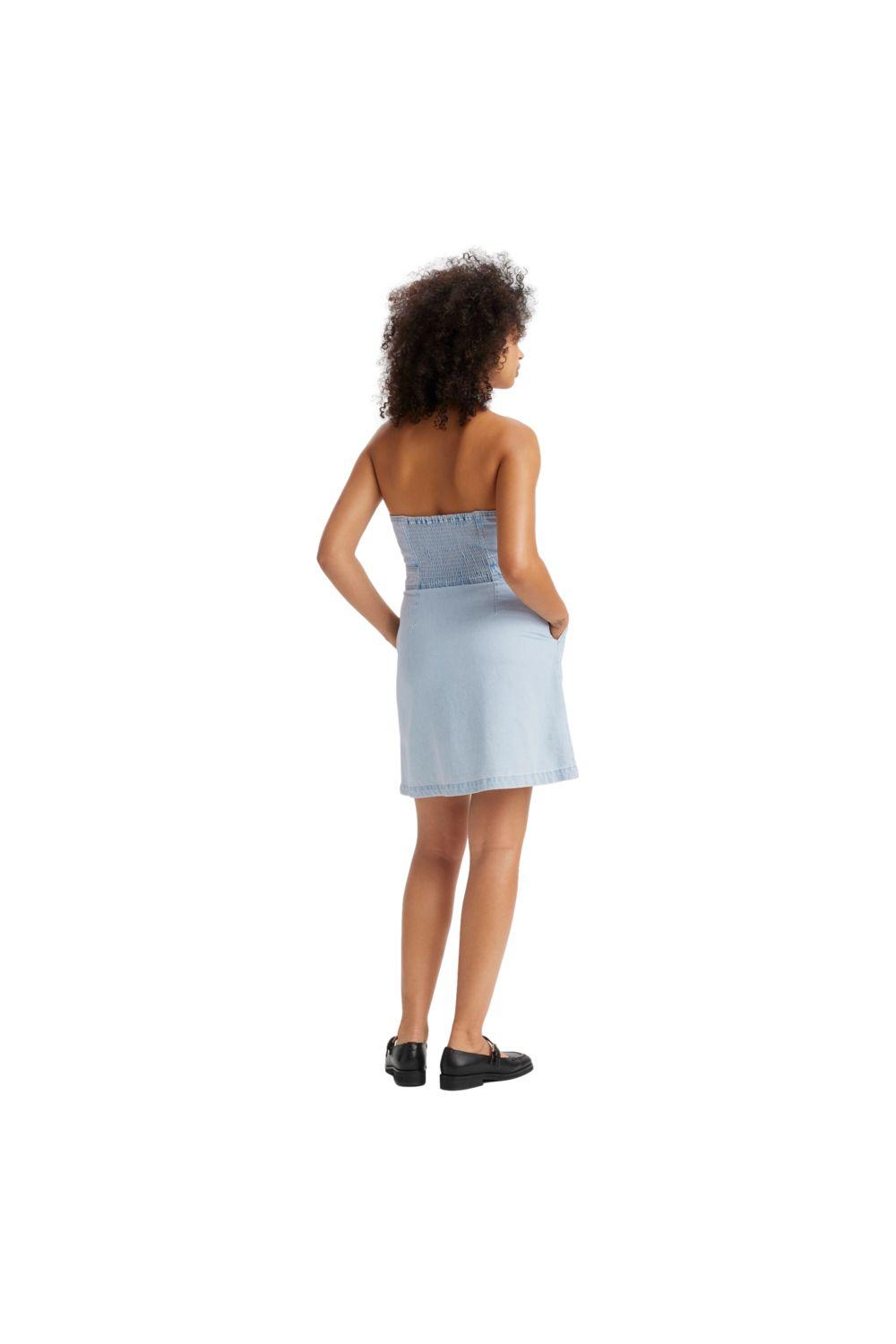 Vestido Mujer Halter Dress Celeste Levis A9390-0000-1