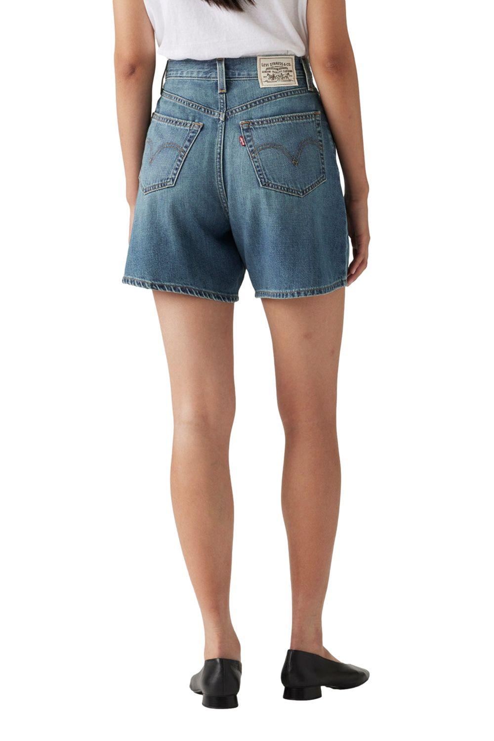 Shorts Mujer High Baggy Short Azul Levis A9311-0017-2