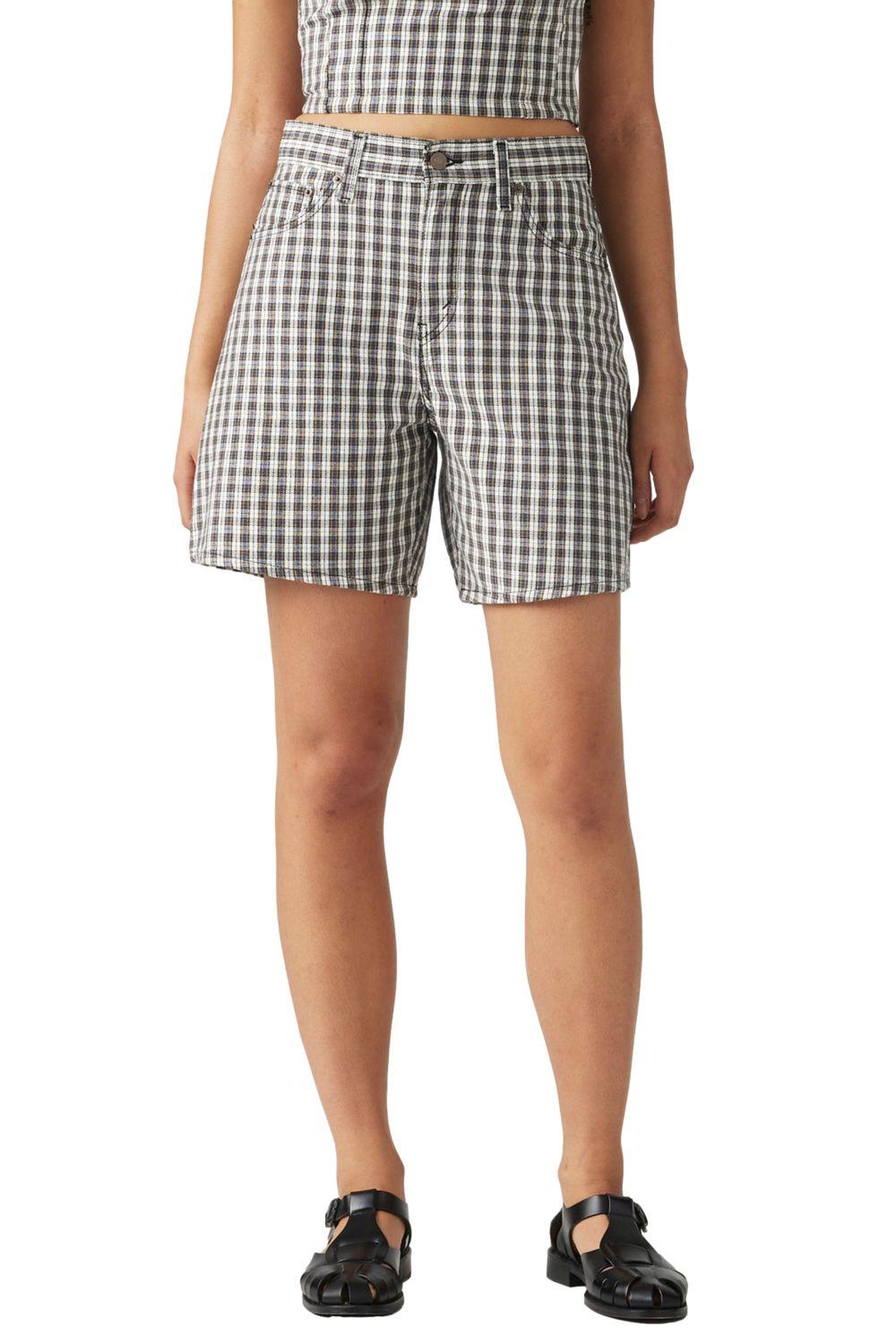 Shorts Mujer High Baggy Short Negro Levis A9311-0013-0
