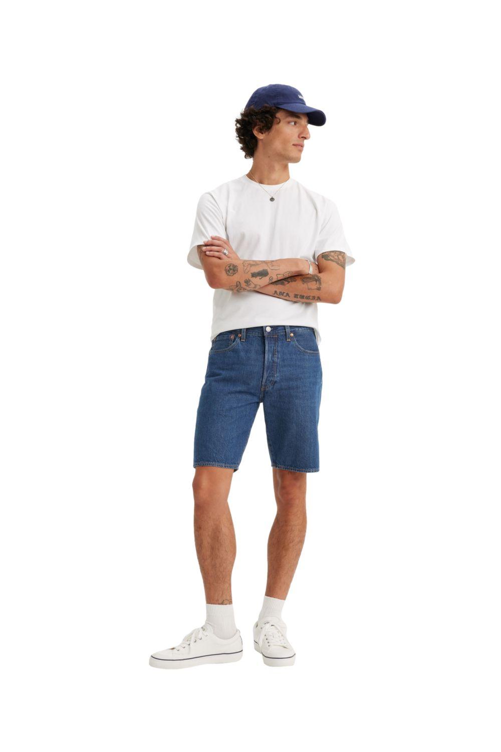 Shorts Hombre 501 Original Azul Levis 36512-0228-4