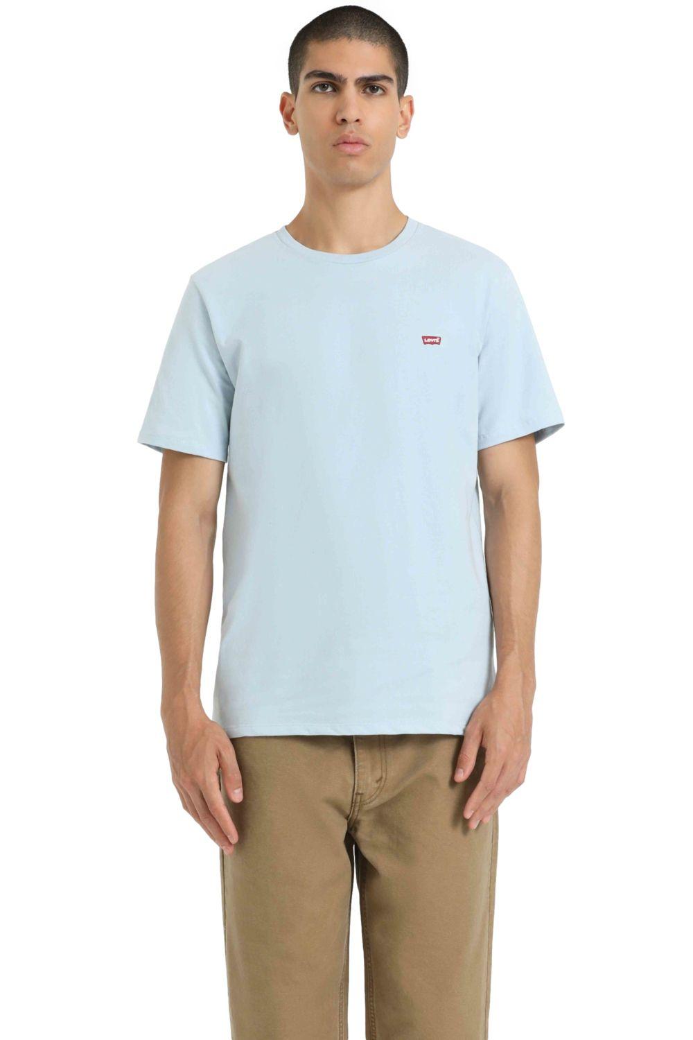 Polera Hombre Regular Fit Celeste Levis 56809-0133-0