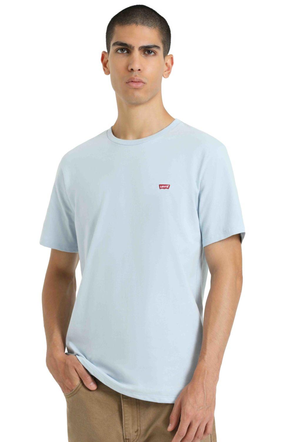 Polera Hombre Regular Fit Celeste Levis 56809-0133-3