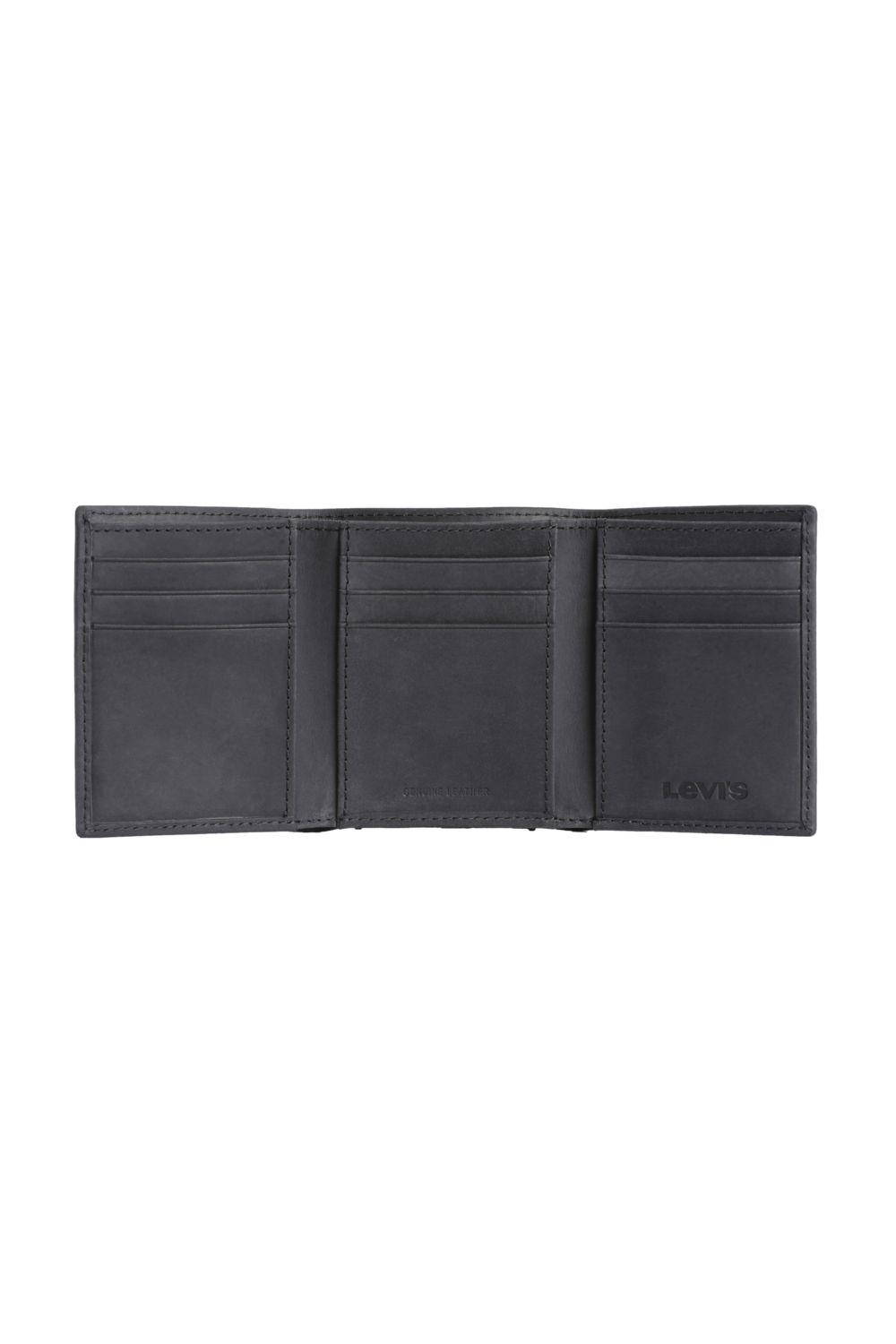 Billetera Hombre Trifold Wallet Negro Levis 87524-0079-2