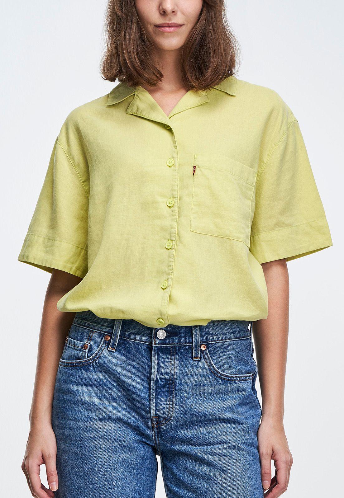 Camisa Mujer Lisa Verde Levis A3355-0009-0