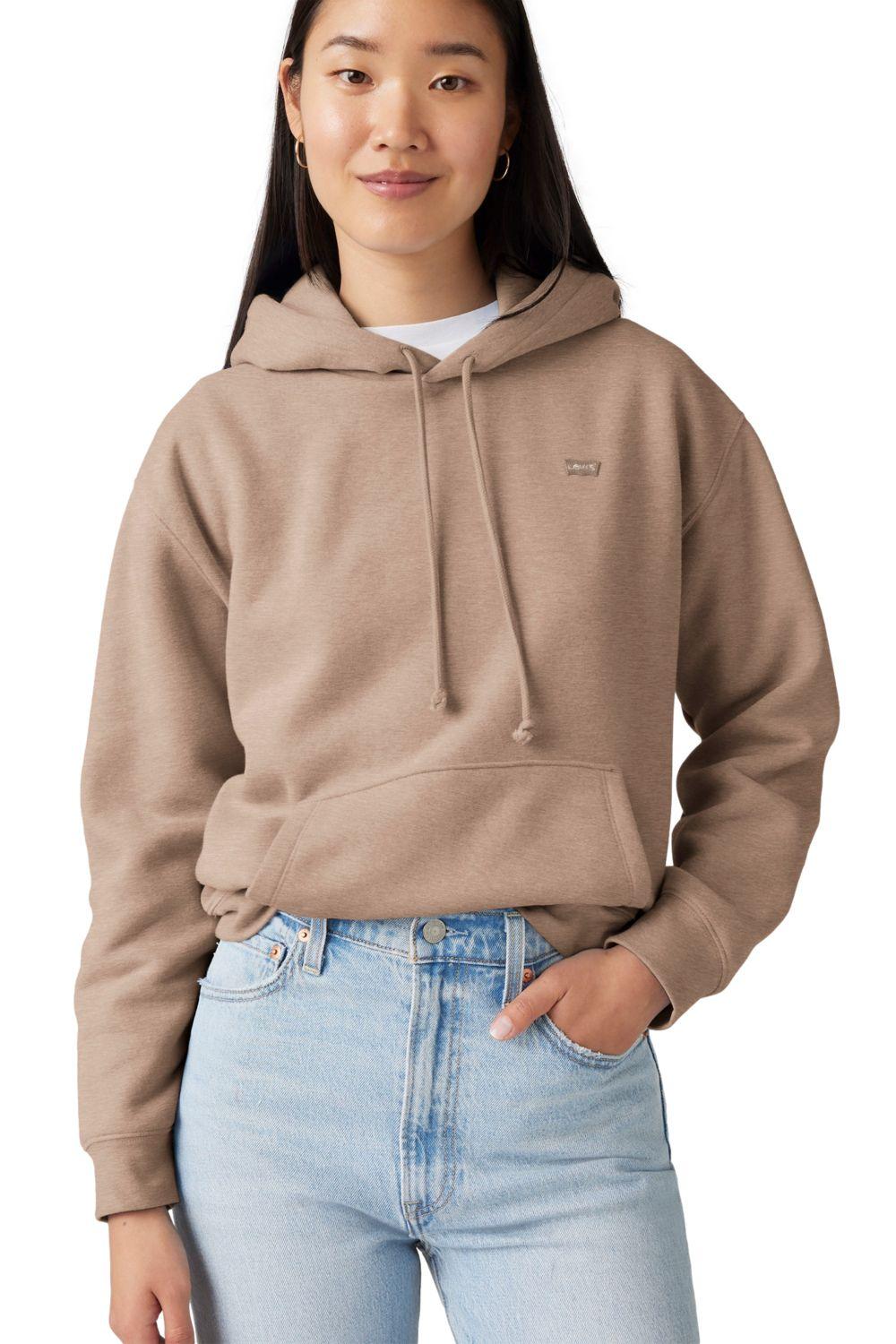 Polerón Mujer Everyday Hoodie Café Levis A5943-0030-2