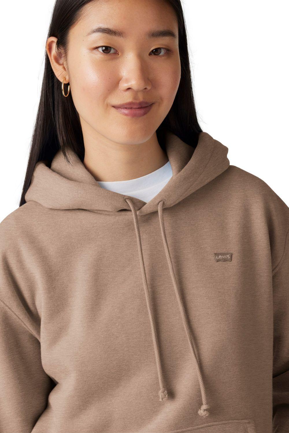 Polerón Mujer Everyday Hoodie Café Levis A5943-0030-3