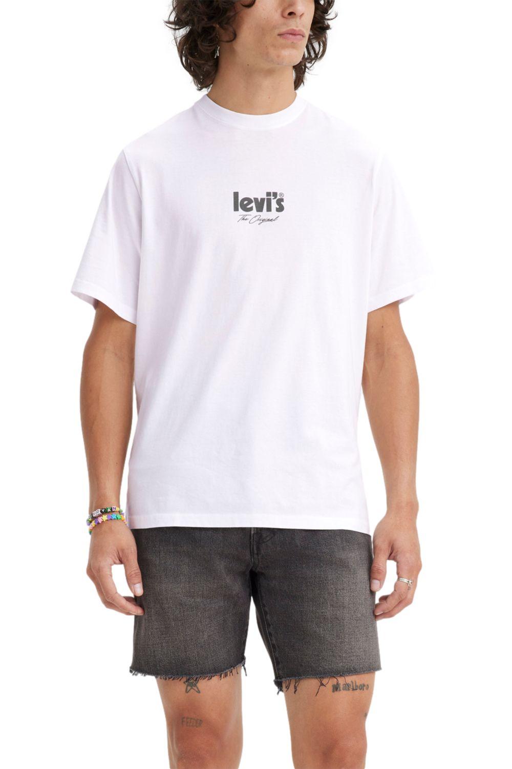 Polera Hombre Relaxed Blanco Levis 16143-0780-0