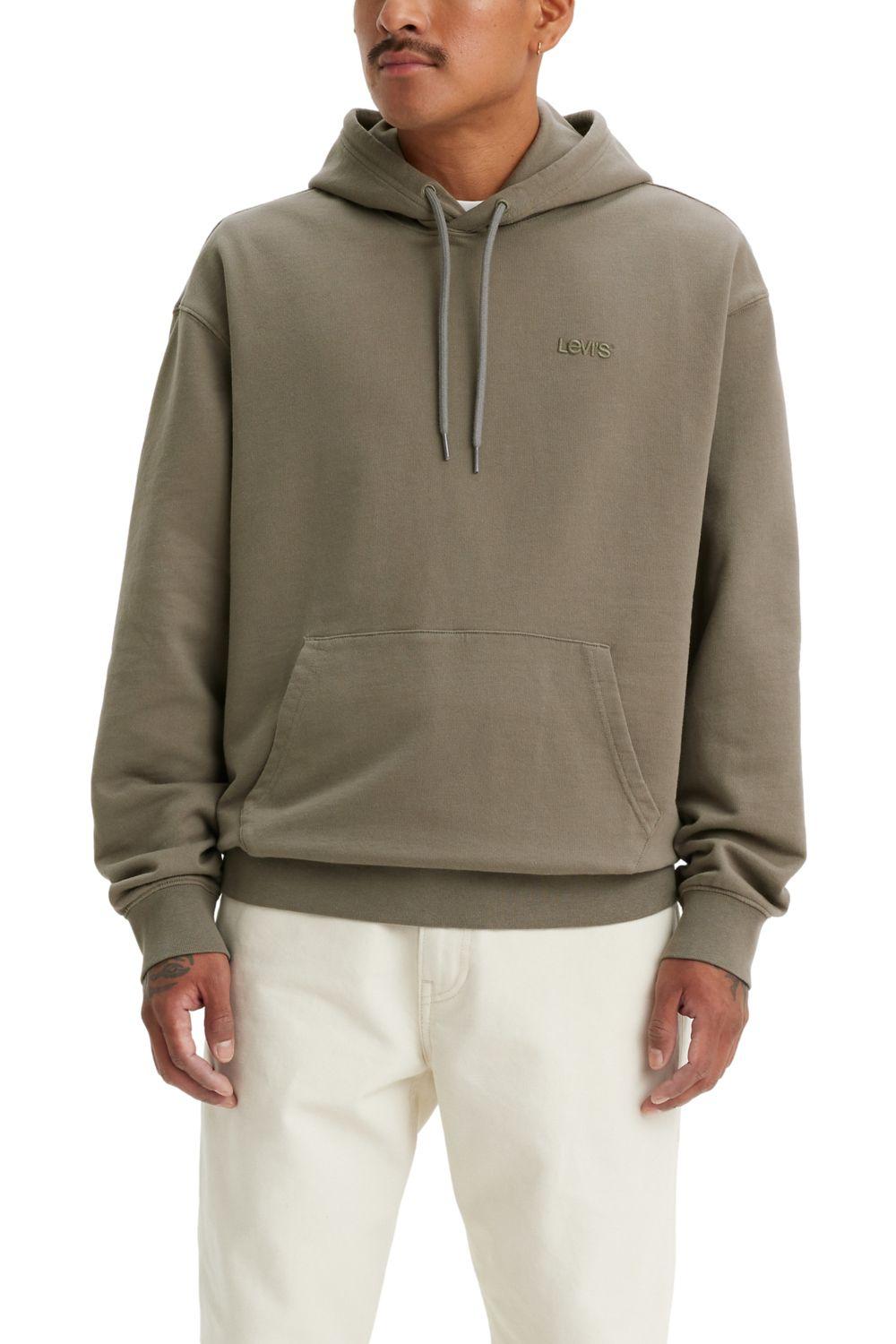 Polerón Hombre Relaxed Fit Capucha Verde Levis A2635-0049-0