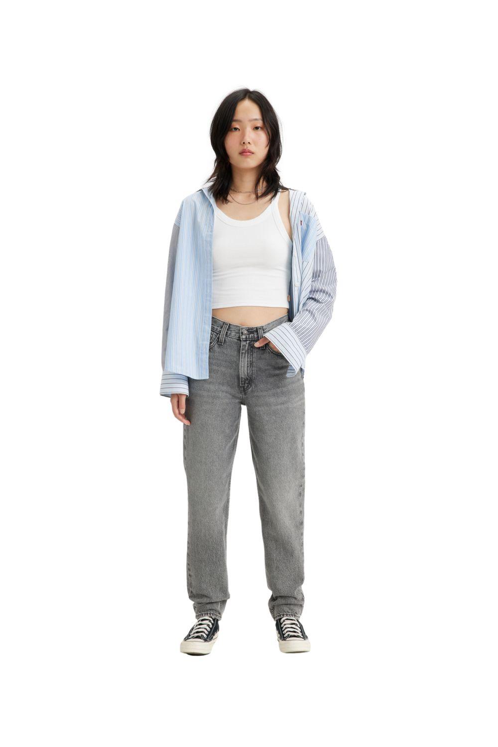 Jeans Mujer 80s Mom Gris Levis A3506-0011-3