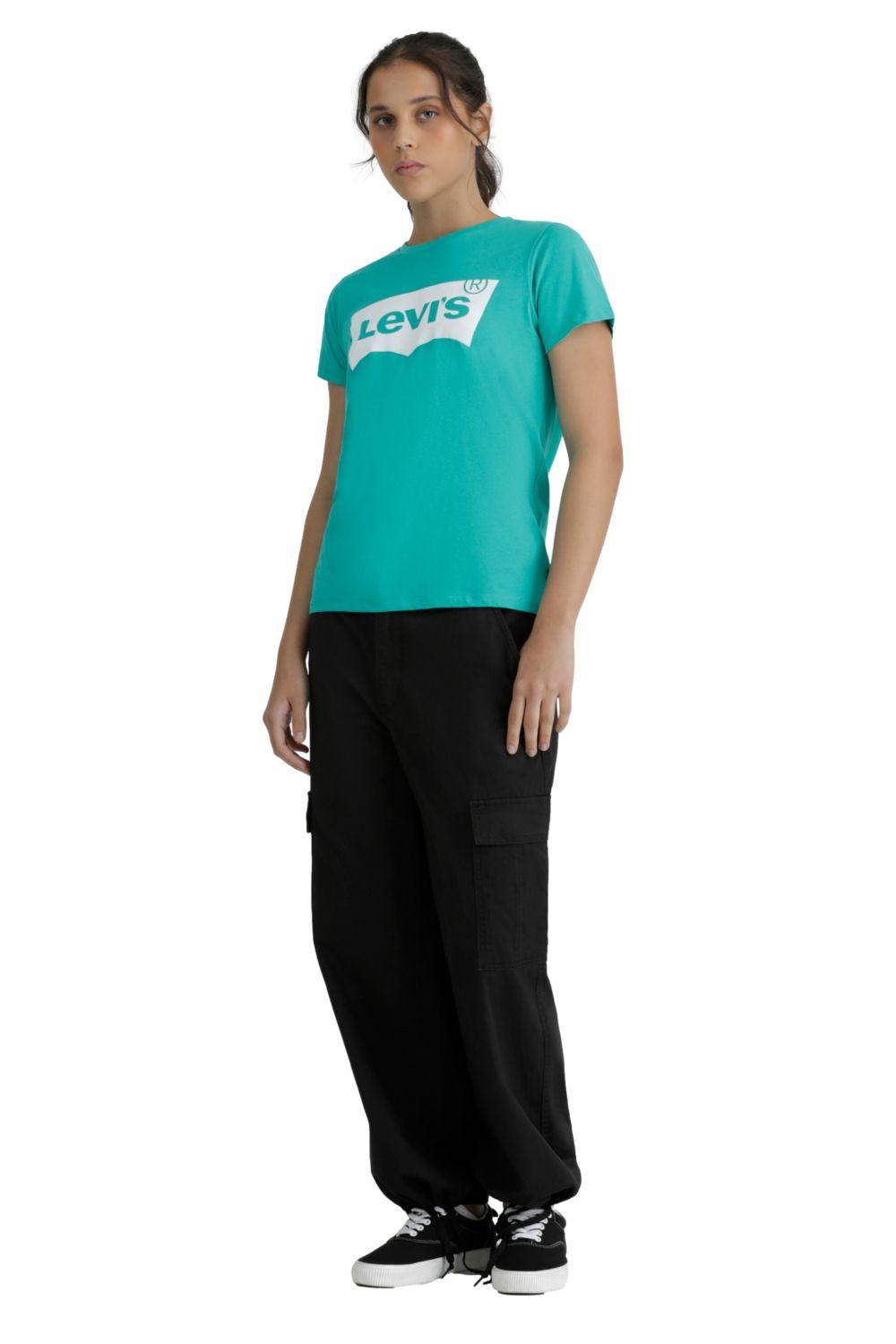 Polera Mujer Regular Fit Verde Levis 17369-2957-4