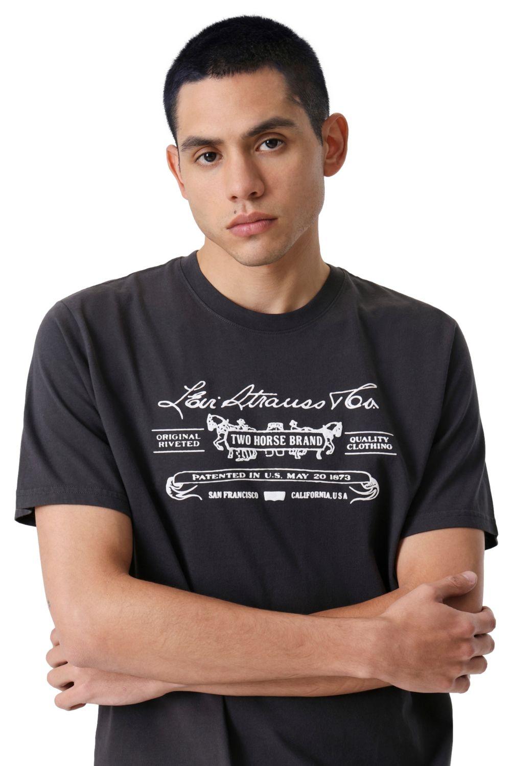 Polera Hombre Relaxed Fit Tee Gris Levis 16143-2062-4