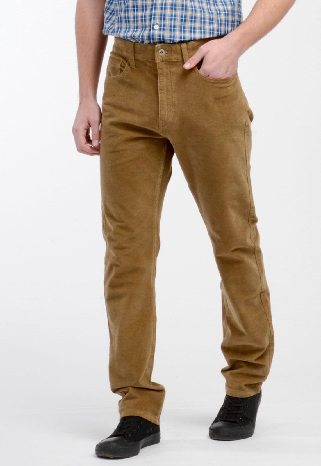 Pantalón Ultimate Jean Cut Corduroy Slim Fit Café 56791-0051-0