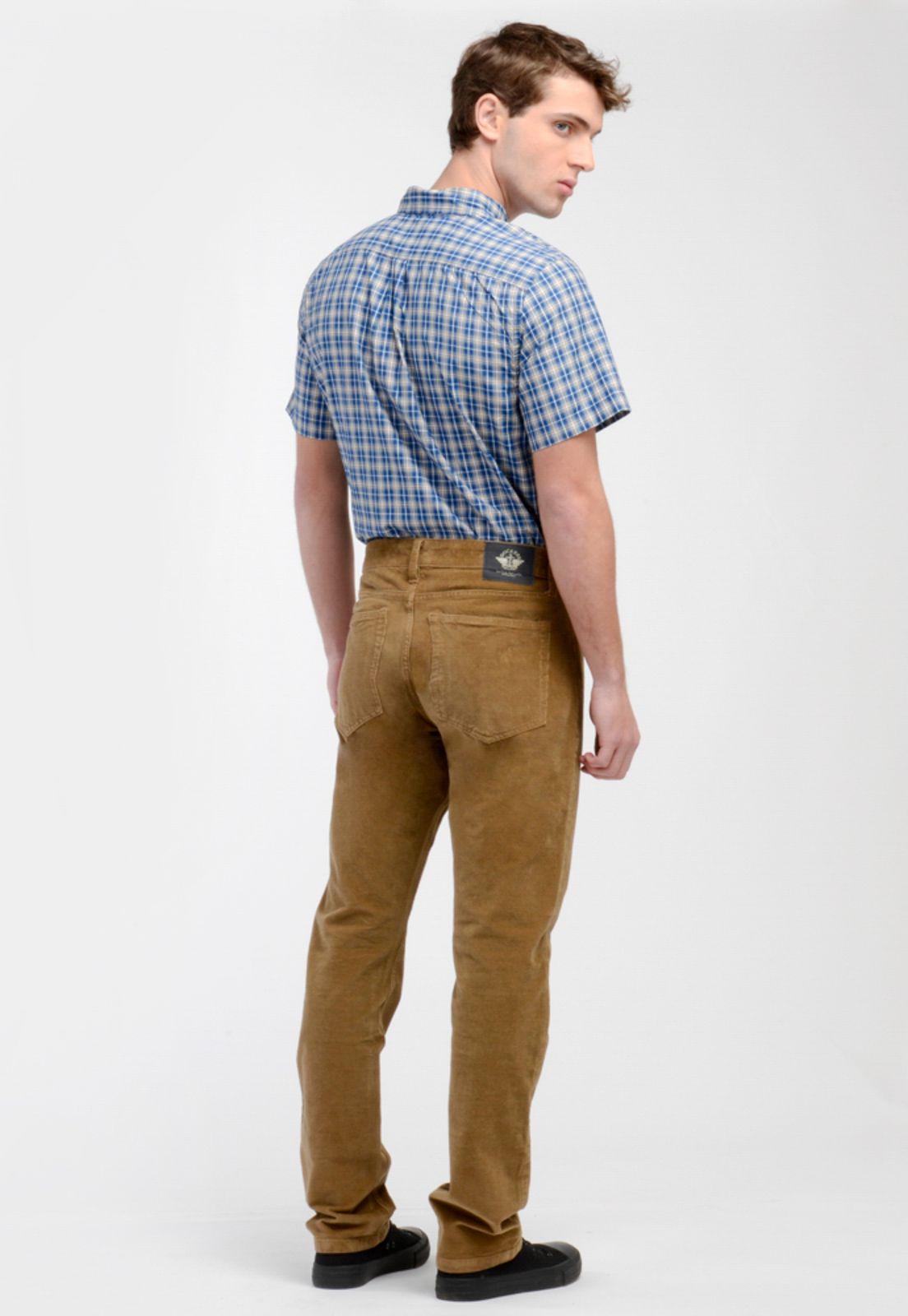 Pantalón Ultimate Jean Cut Corduroy Slim Fit Café 56791-0051-3