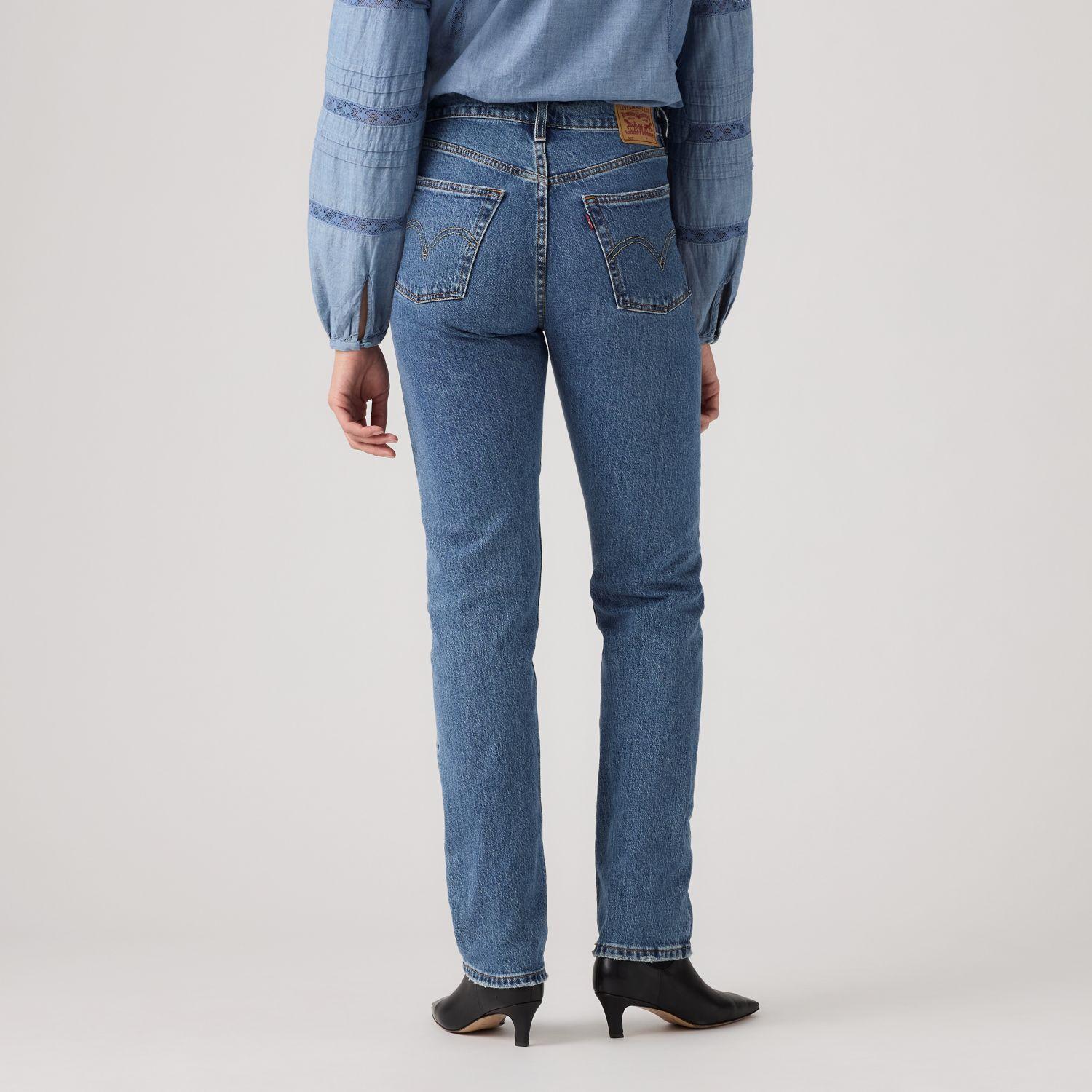 Jeans Mujer 501 Original Fit Azul Levis 12501-0396-2