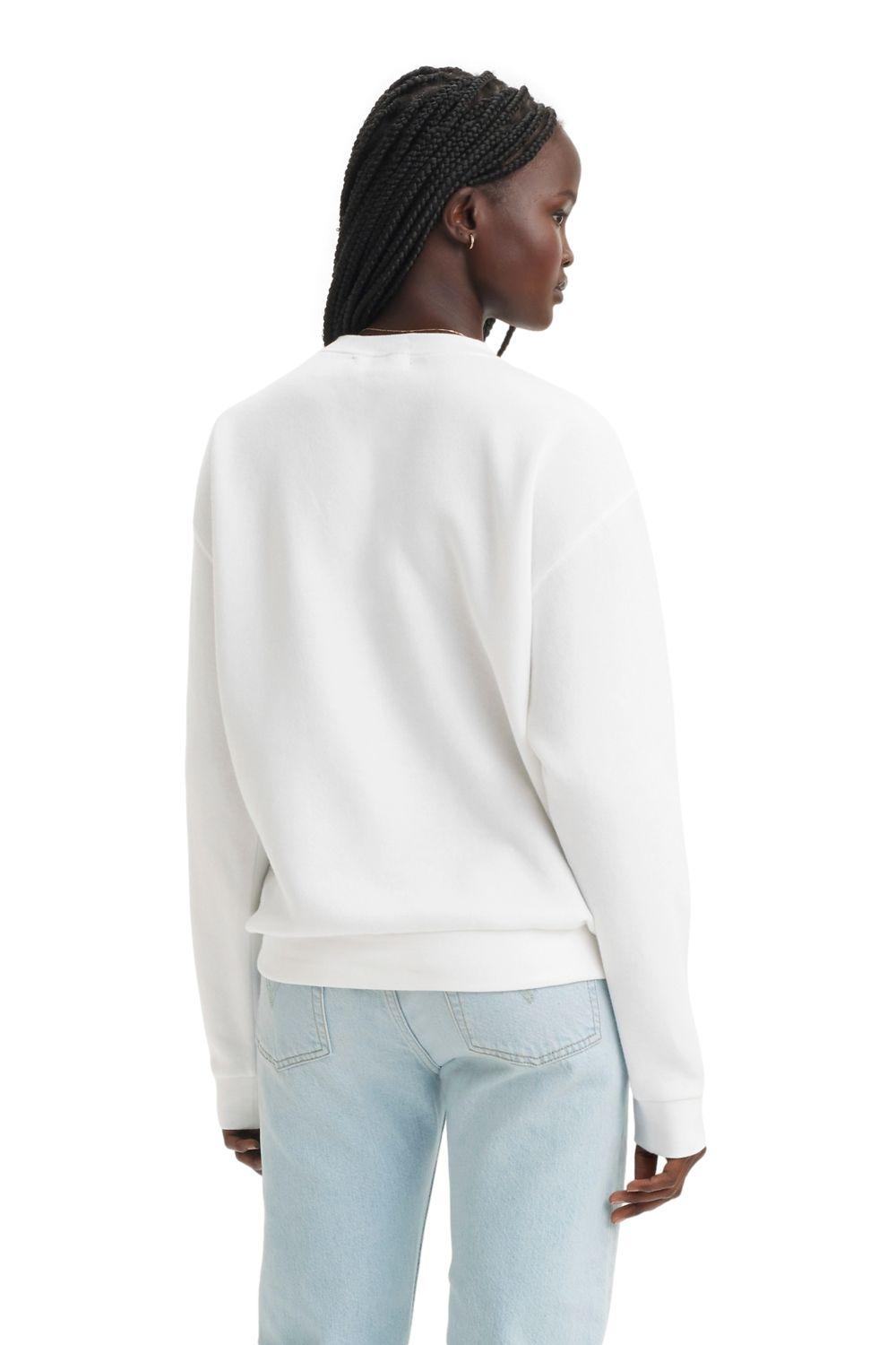 Polerón Mujer Regular Fit Blanco Levis A8800-0025-2