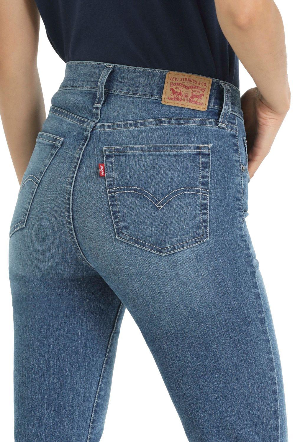 Jeans Mujer 724 High Rise Straight Azul Levis 18883-0308-4