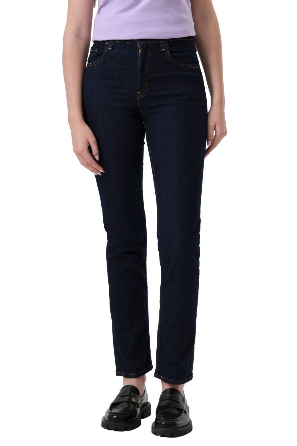Jeans Mujer 724 High Rise Straight Azul Levis 18883-0308-0