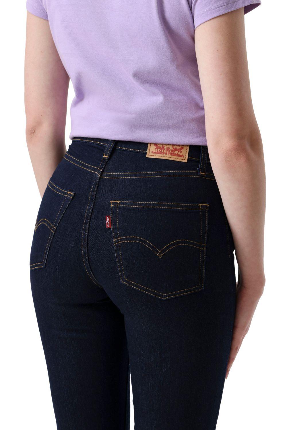 Jeans Mujer 724 High Rise Straight Azul Levis 18883-0308-3