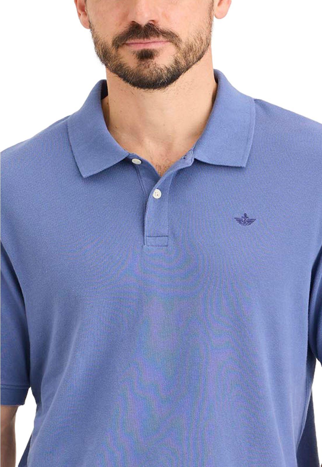 Polera Hombre Polo Regular Fit Azul Claro A6925-0030-1