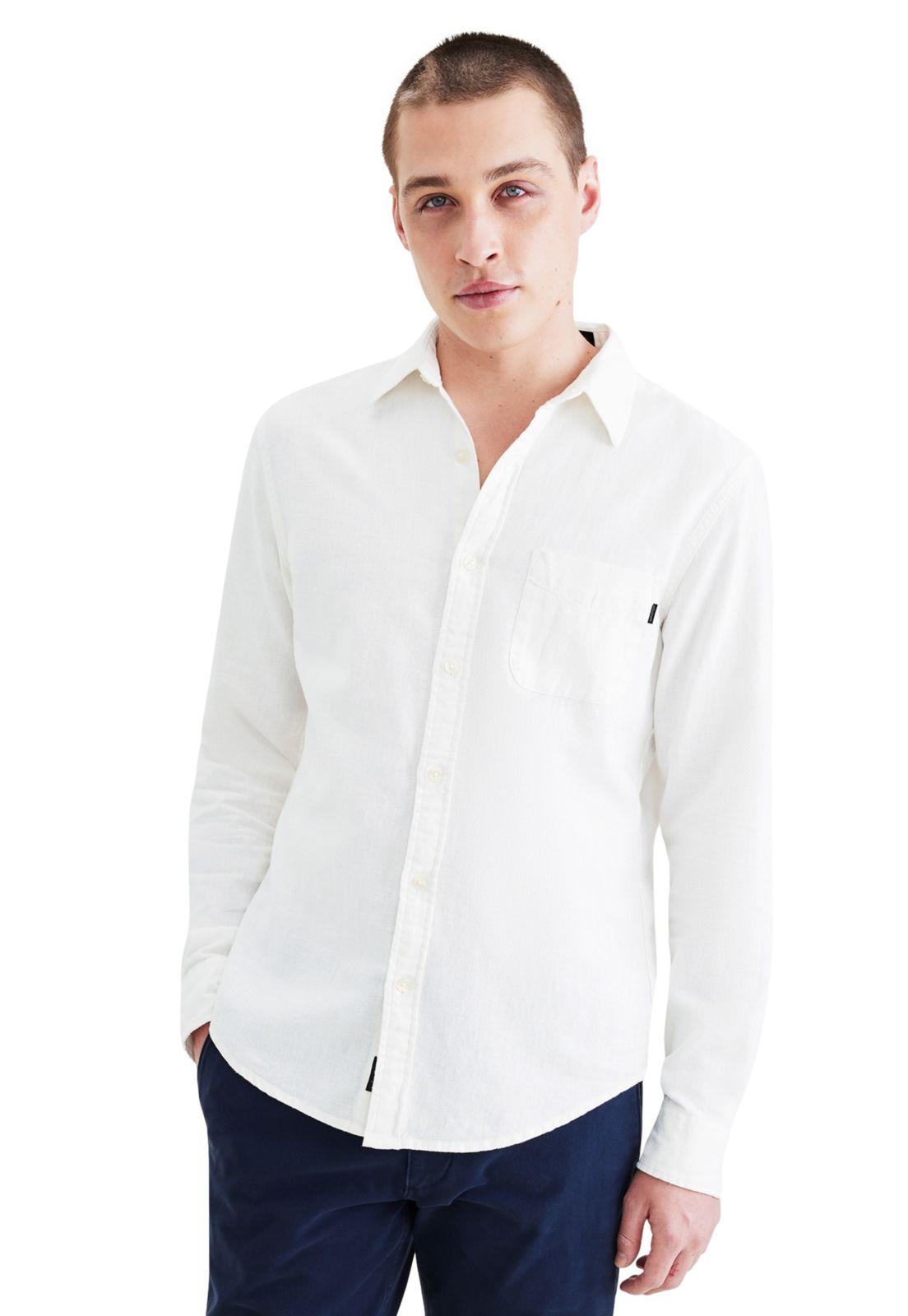 Camisa Hombre Original Button-Up Slim Fit Blanco A1114-0107-0