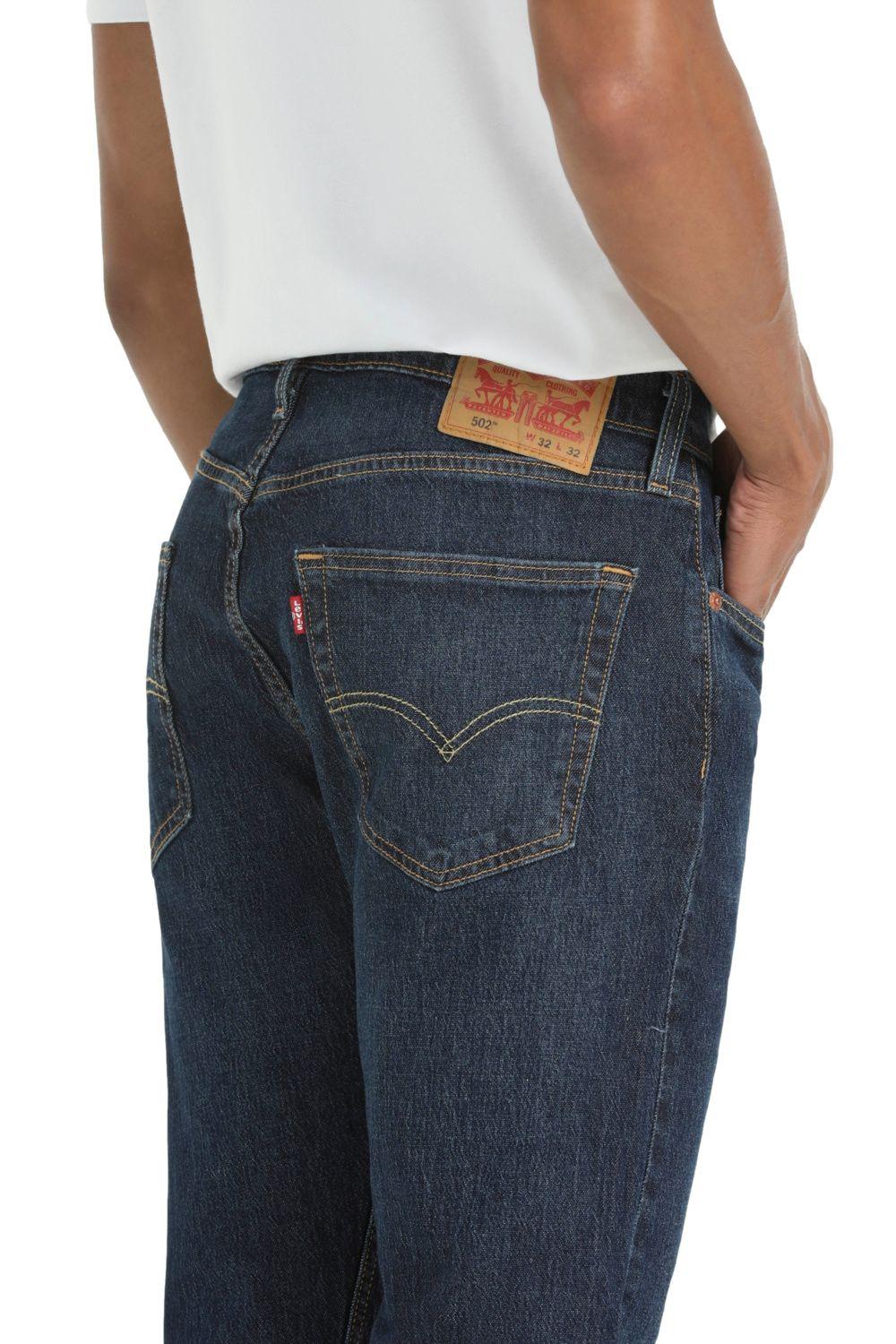 Jeans Hombre 502 Taper Azul Levis 29507-1435-3
