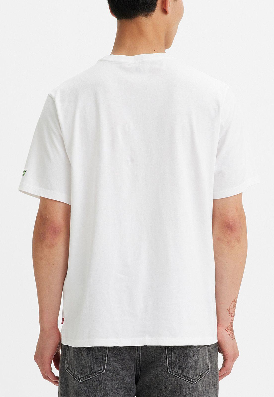 Polera Hombre Relaxed Fit Blanca Levis 16143-0885-1