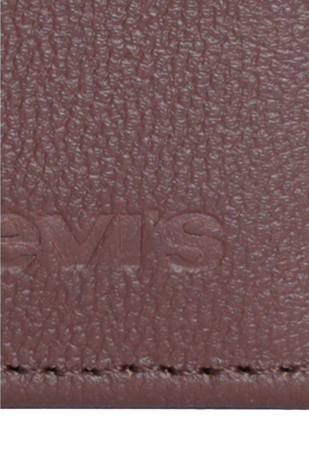 Billetera Hombre Trifold Wallet Café Levis 87524-0061-3