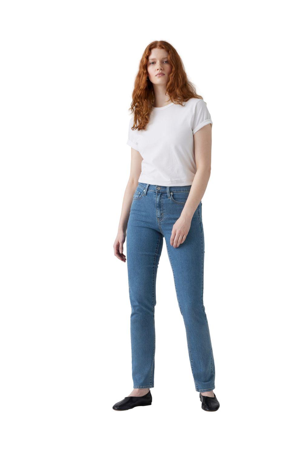 Jeans Mujer 724 High Rise Straight Celeste Levis 18883-0397-3