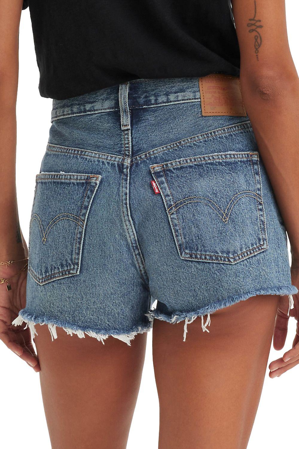 Shorts Mujer 501 Original Short Azul Levis 56327-0389-3