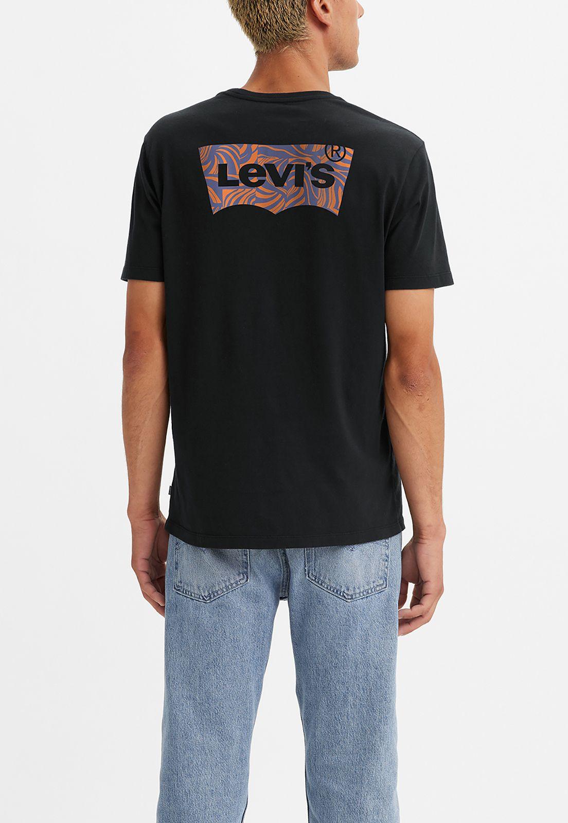 Polera Hombre Graphic Crewneck Negro Levis 22491-1214-1