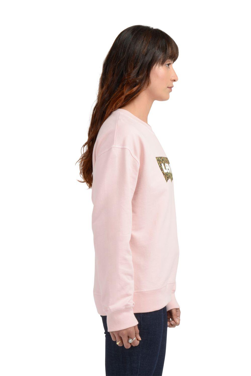 Polerón Mujer Logo Batwing Rosado Levis 18686-0171-1