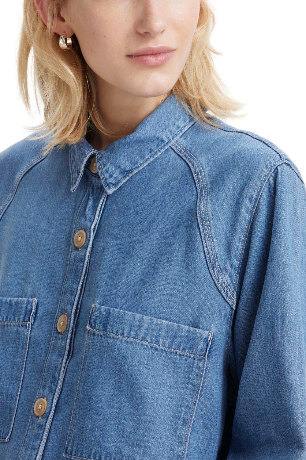 Camisa Mujer Tyla Azul Levis A8744-0000-3